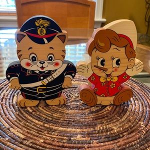 Vintage Bartolucci pencil holders